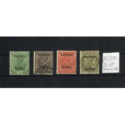 1936 stamp catalog 73/75-77