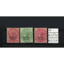 Briefmarkenkatalog 1899 32/34