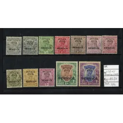 Catalogue de timbres 1912...