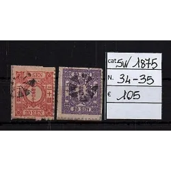 Briefmarkenkatalog 1875 34-35