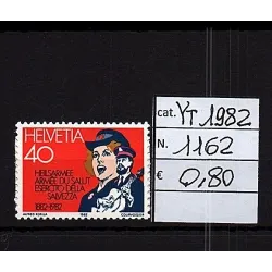 1982 francobollo catalogo 1162