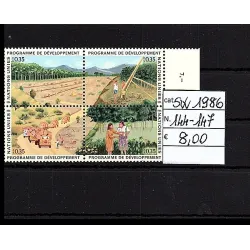 1986 stamp catalogue 144-147