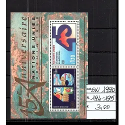 1990 stamp catalog 194-195