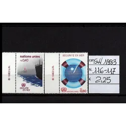 1983 stamp catalog 116-117