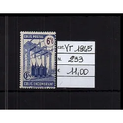 1945 francobollo catalogo 233