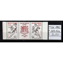 1982 Katalogstempel 323-324