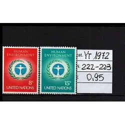 1972 stamp catalog 222-223