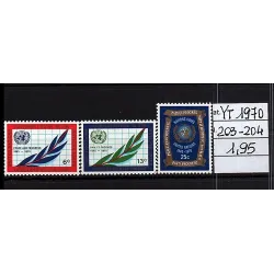 1970 stamp catalog 203-204