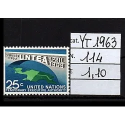 1963 stamp catalog 114