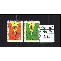 Briefmarkenkatalog 1962 98-99