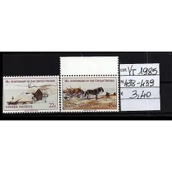 1985 stamp catalog 438-439