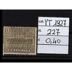 Catalogue de timbres 1927 227