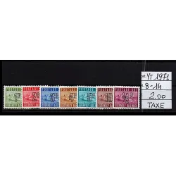 Catalogue de timbres 1971 8-14