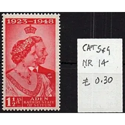 1948 francobollo catalogo 14