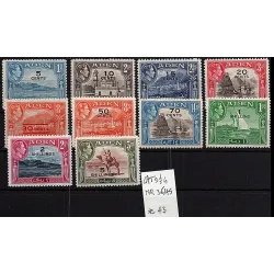 1951 stamp catalog 36-45