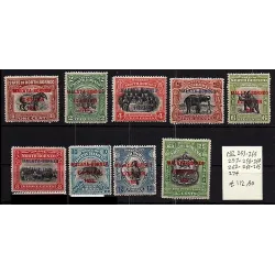 1922 stamp catalog 253-274