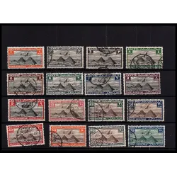 Lot de timbres de 1933