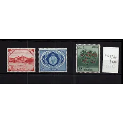 1957 Catalog stamp 87/89