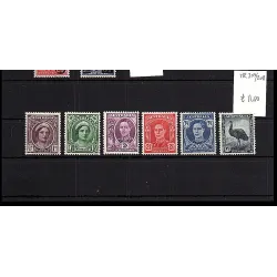 1942 stamp catalog 203/209