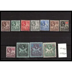 Catalogue de timbres 1912...