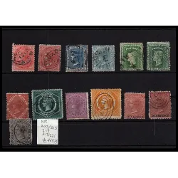 1871 stamp catalog 207-221