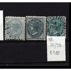 1897 stamp catalog 271/273