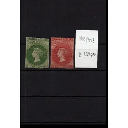 1855 stamp catalog 13-15