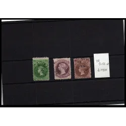 1867 stamp catalog 51-55-60