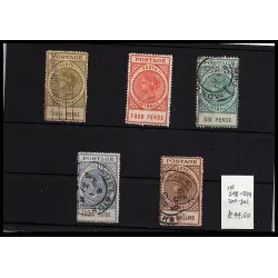 1906 stamp catalog 298/301