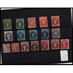 1858 stamp catalog 19-43