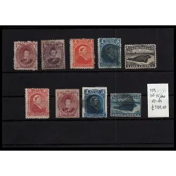 1876 Briefmarkenkatalog 34-43