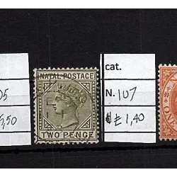 Catalogue de timbres 1887 107