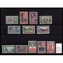 1938 stamp catalog 150/161