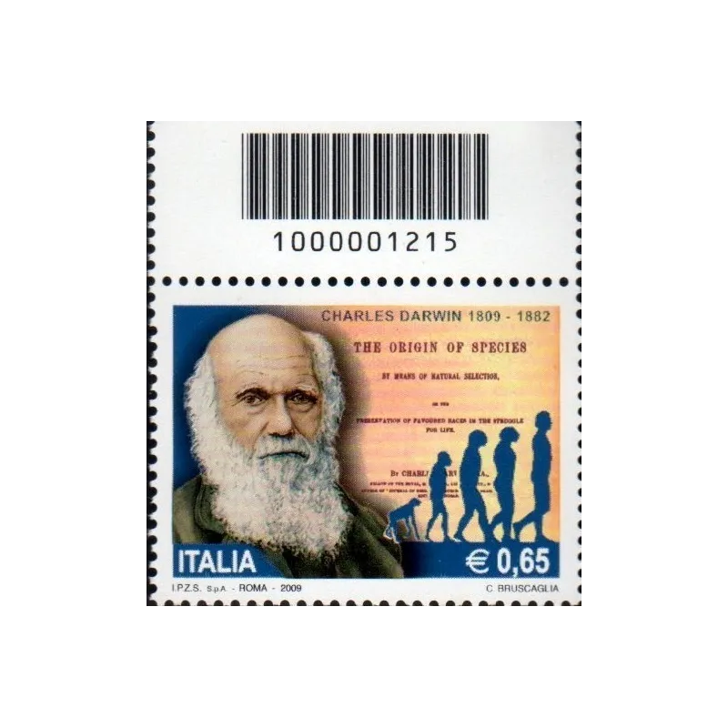 2º centenario della nascita di Charles Darwin Serie in dettaglio