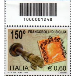 150º anniversario dei francobolli di Sicilia