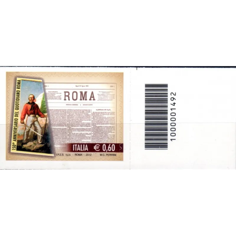 150th anniversary of the first publication of the newspaper "Rome"