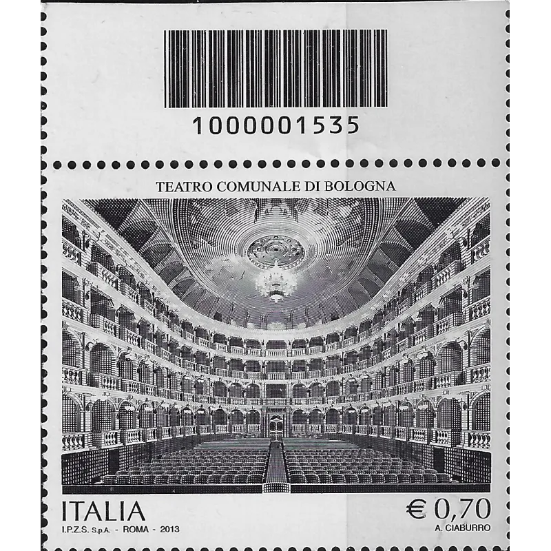 250th anniversary of the inauguration of the municipal theater of Bologna