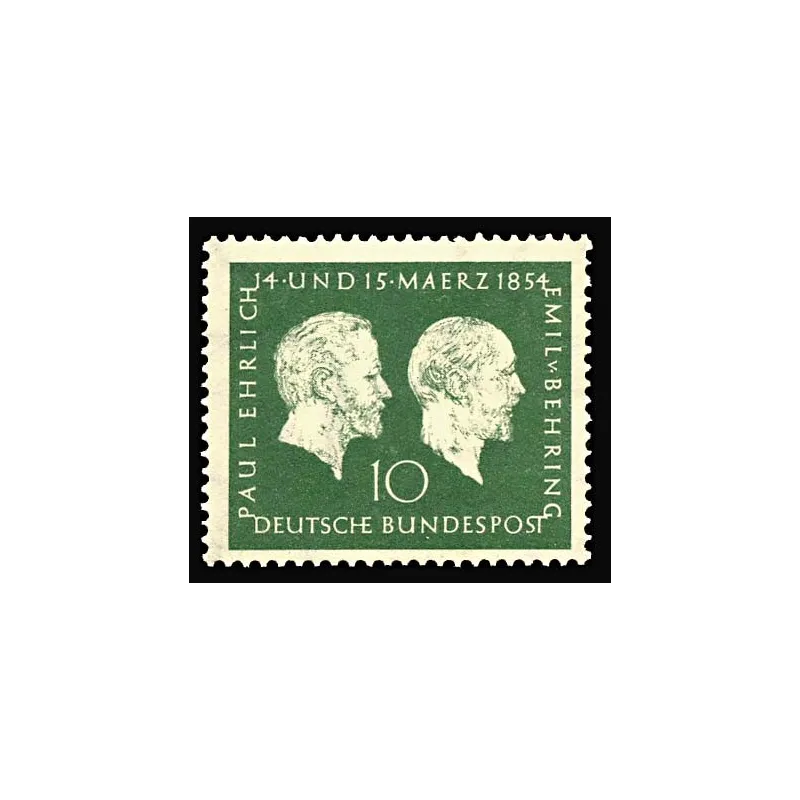 Centenary of Professor Paul Ehrlich and Emil von Behring