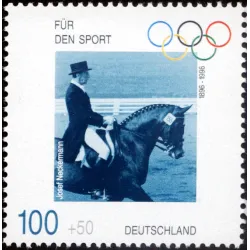 Josef Neckermann (dressage, 1964 and 1968)