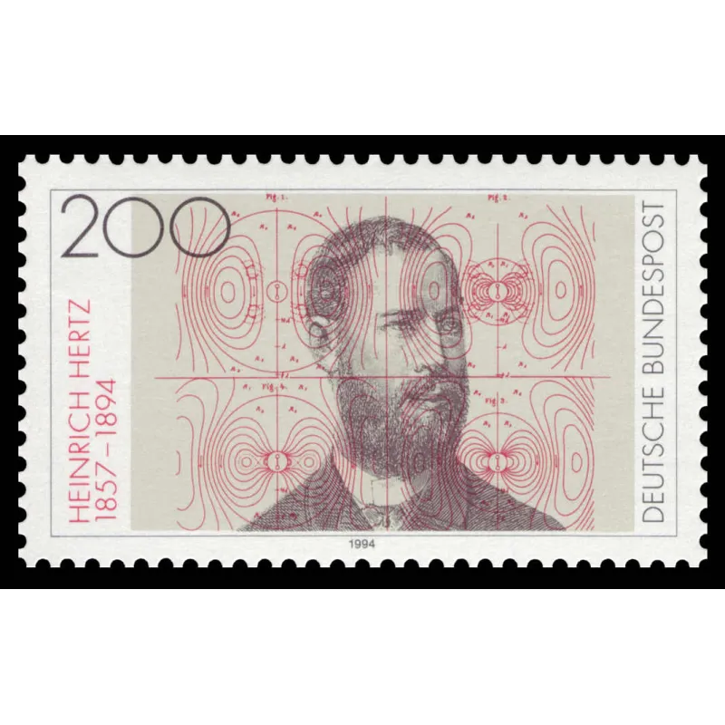 Heinrich Hertz and electromagnetic waves