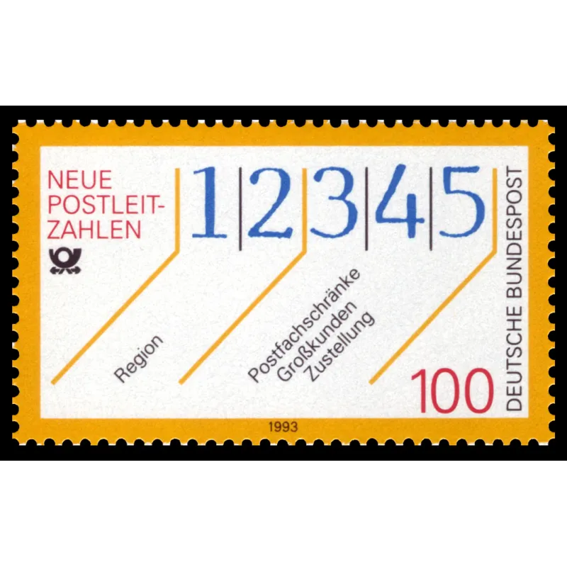 Introduction of the five-digit postal code system