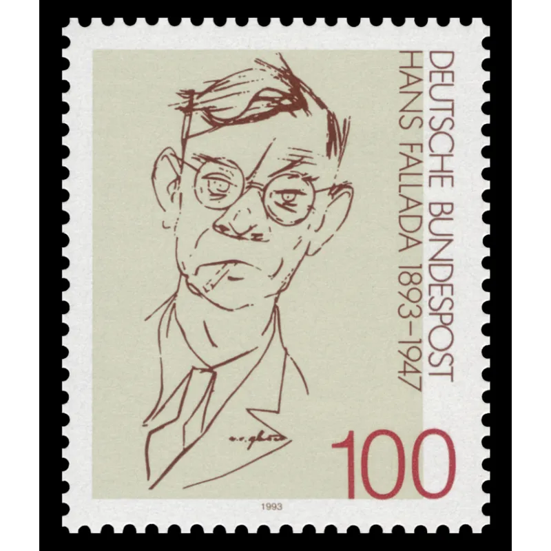 Hans Fallada (par E.O.Plauen, caricaturiste