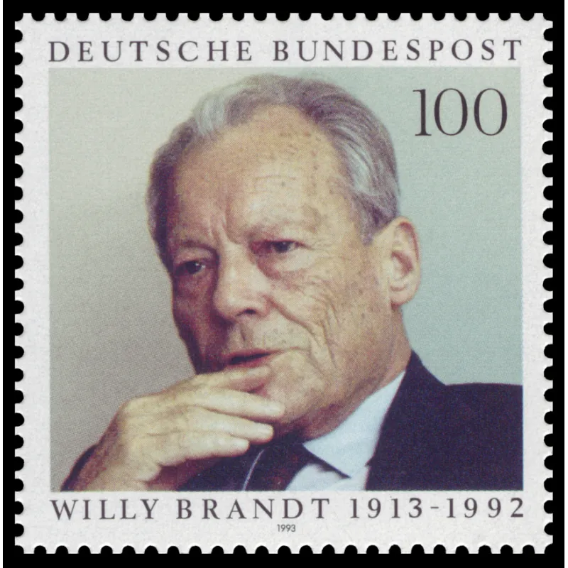 80° anniversario della nascita di Willy Brandt