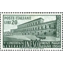 5ª conferenza generale dell'U.N.E.S.C.O. a Firenze