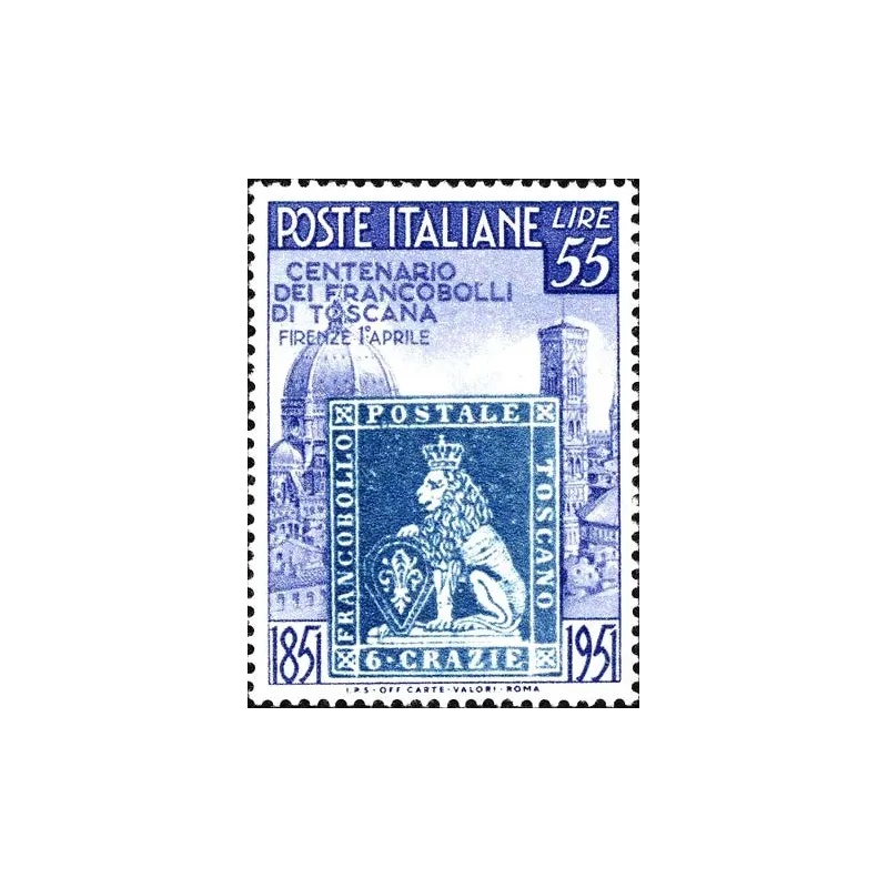 Centenary of the first stamps of the Grand Duchy of Tuscany