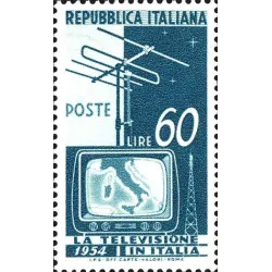 Inizio di servizio di televisione nazionale