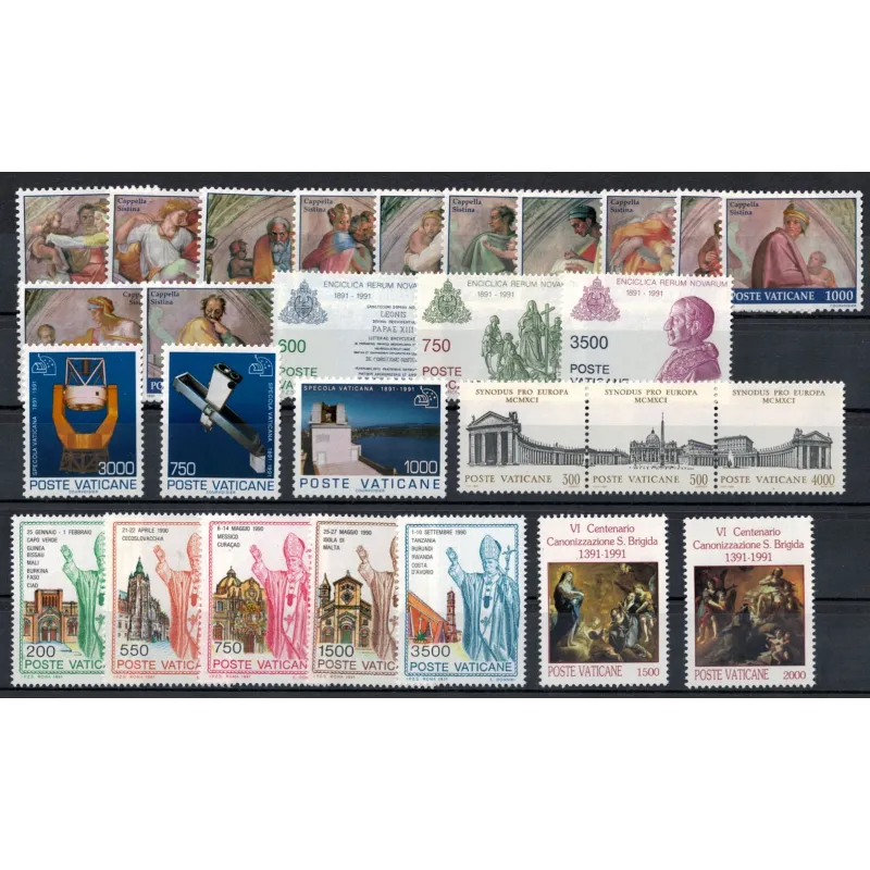 1991 Complete Vatican Year