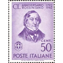 150th anniversary of the birth of Gioacchino Rossini