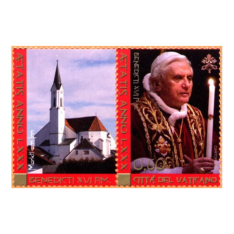 80th birthday of Pope Benedict XVI