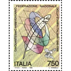 50th anniversary of the national federation of the Italian press and centenary of the gazzetta dello sport